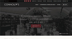 Desktop Screenshot of connollyswine.co.uk
